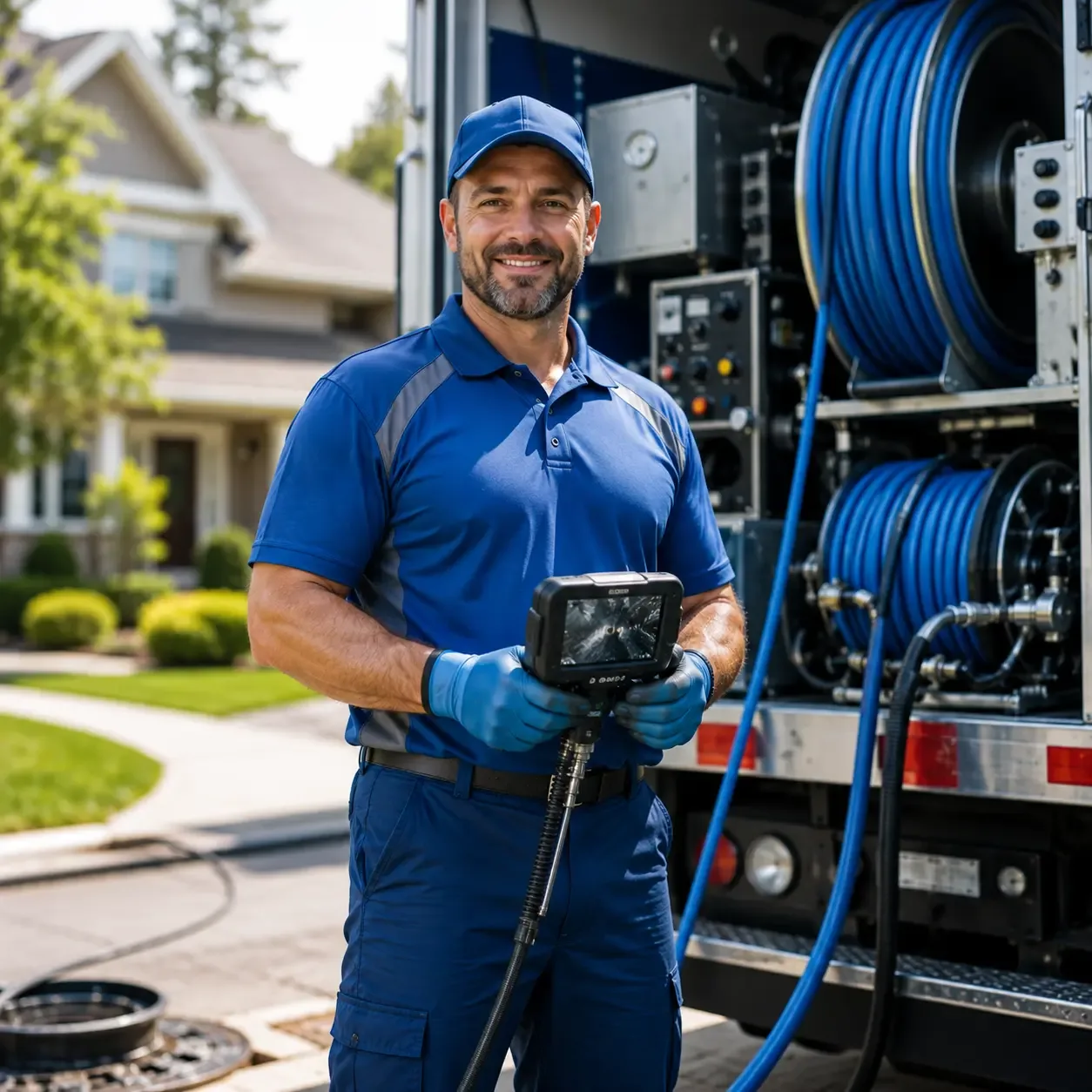Local outdoor drain cleaning specialists in Bascom, OH